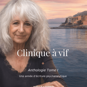 Couverture de l'ebook Clinique à vif — Anthologie psychanalytique Tome I de Joëlle Lanteri, psychanalyste